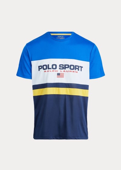 Playeras Polo Ralph Lauren Hombre Azul Marino Multicolor - Polo Sport Performance - XWNYV8943